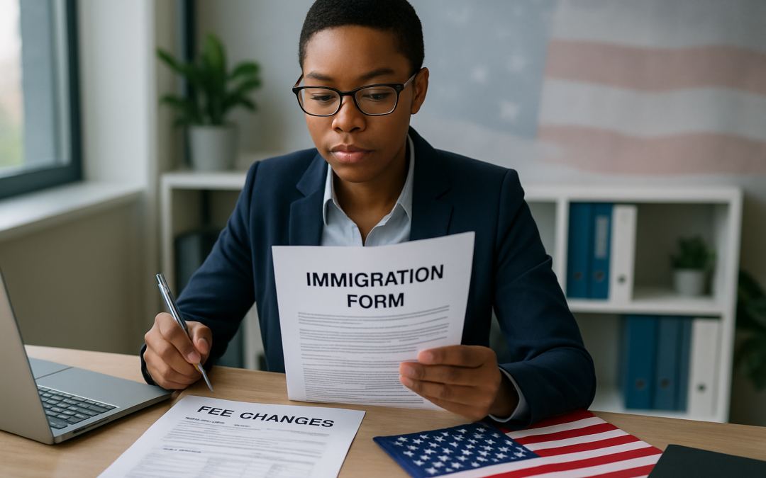 Díjmódosítás az I-246 kitöltéséhez az USA bevándorlásnál