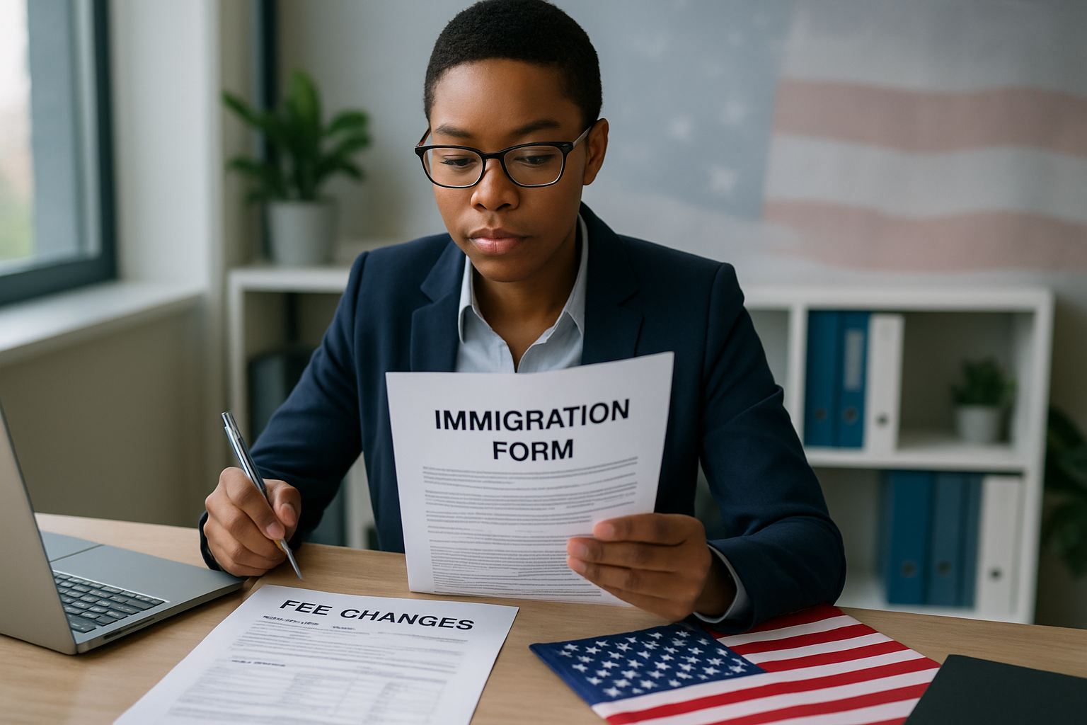 Díjmódosítás az I-246 kitöltéséhez az USA bevándorlásnál