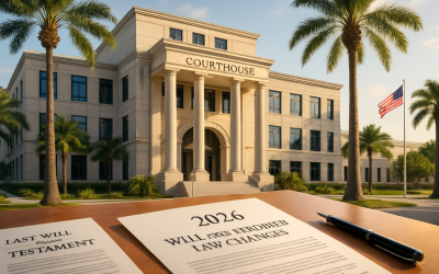 Florida végrendelet: ellenőrizze 2026 előtti változások miatt